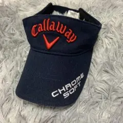 Callaway ゴルフ サンバイザー ネイビー