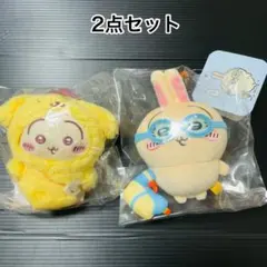 新品未開封★ちいかわ★サンリオコラボうさぎ★ゴーグルうさぎマスコット★2点セット