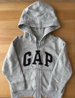 GAP ギャップ ジップアップパーカー 95 グレー