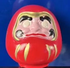赤色ミニ達磨貯金箱
