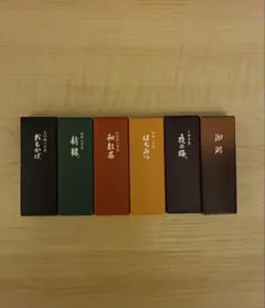 とらや 小形羊羹 6本 おもかげ 新緑 和紅茶 はちみつ 夜の梅 珈琲