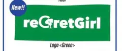 reGretGirl ロゴタオル グリーン