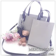 専用／限定３点セット／オリーブ×内側ホワイト花柄プリントショルダーBag／傷あり