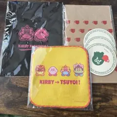 星のカービィ　サコッシュ　ハンドタオル　あつまれどうぶつの森　紙袋　コースター