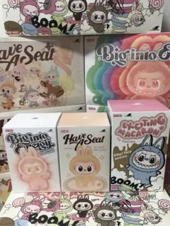 【正規品・未開封】Labubu マカロン enery 2箱 ポップマート ラブブ エナジー 2ピース 未開封 labubu energy