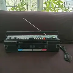 AIWA CS-W99 ダブルカセット ラジカセ 昭和レトロ - メルカリ