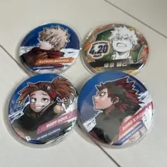 僕のヒーローアカデミア 缶バッジ 爆豪勝己 切島鋭児郎 ロディ・ソウル 新十傑