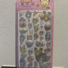 韓国限定　ポケピース 立体シール　ポケモン　 キャンディーボンボン