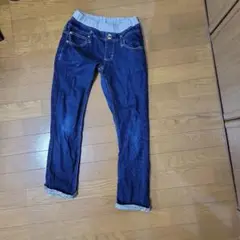 Lee 長ズボン 150　ダークネイビー