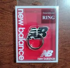 new balance　ニューバランス　スマホリング　NB ロゴ　ブラック