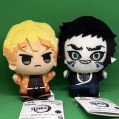 【新品タグ付き】鬼滅の刃 ちびぐるみ 獪岳 我妻善逸　②