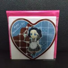 鬼滅の刃　バレンタイン2023 ランダムハート型アクリルコースター 神崎アオイ