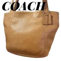 COACH　 オールドコーチ　肩掛け トートバッグ　 4181　キャメル