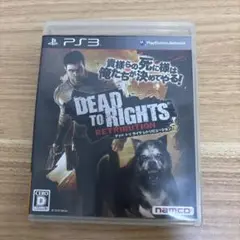DEAD TO RIGHTS：RETRIBUTION ps3ソフト