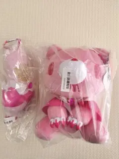 いたずらぐまのグルーミー ぬいぐるみ& 戦慄き(わななき)アームキーホルダー