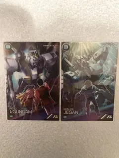 アーセナルベース 閃光のハサウェイ プロモーションカード　νガンダム　ジェガン