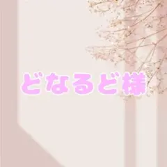 どなるど様 リクエスト 3点 まとめ商品