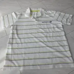new balance ストライプ ポロシャツ　3L