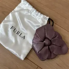 フルラ　お花のコサージュ　ブローチ　パープル系のサムネイル