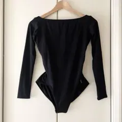 【極美品】チャコットFREED長袖レオタード ブラック M