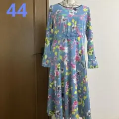 スーパービューティー❤︎レイヤード花柄ワンピース　44 スーパービューティー❤︎レイヤード花柄ワンピース 44 - メルカリ