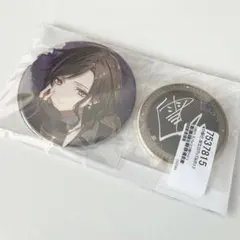 にじさんじ　誕生日グッズ　缶バッジ　白雪巴　誕生日　バースデー　2023