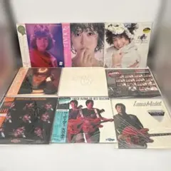 35 松田聖子 矢沢永吉 アナログレコード 9枚セット - メルカリ