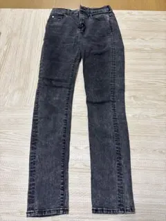 ダークグレー スキニーデニム Sサイズ