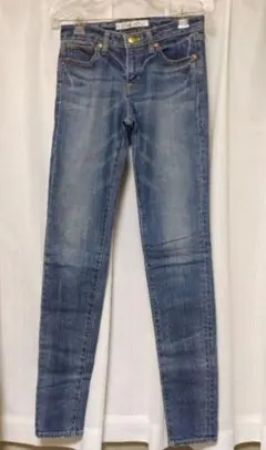 UNIQLO　スキニーフィットデニム　スキニーデニム　ジーンズ　ブルー