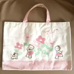 ファミリア/レッスンバッグ/ピンク