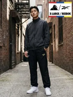 ナイロンセットアップ　XLARGE×Reebok コラボ Reebok（リーボック） セットアップ 「Karlas別注」Reebok/リーボック