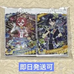 ナムコ限定　ひみつのアイプリ　アクリルカードキーホルダー　おとめ　すばる