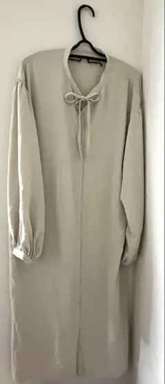 apres jour リボン付きロングワンピース