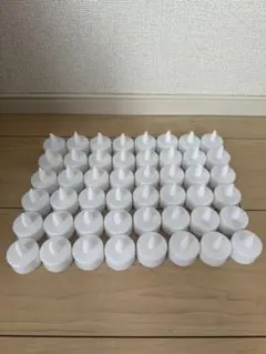 48個 LEDキャンドル ホワイト