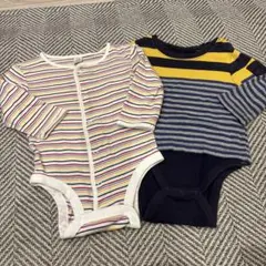 baby gap 70cm 長袖 ロンパース 肌着 トップス セット