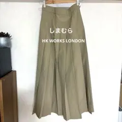 新品タグ付き　HKWORKS LONDONプリーツスカートMのサムネイル