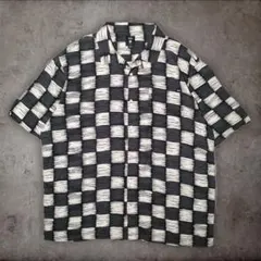 【良品】VANS Moore Woven shirt 開襟 レーヨンシャツ 3Lのサムネイル