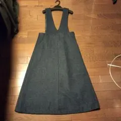UNITED ARROWS ジャンスカ ダークネイビー 大人上品