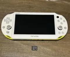 PS Vita 本体 ライムグリーン 16GBメモリーカード付