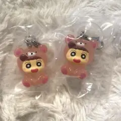 クレヨンしんちゃん めじるしアクセサリー みんなでくまパジャマ ネネちゃん