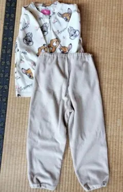 動物柄パジャマ上下セット 120