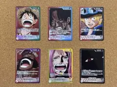 ワンピースカード リーダーカード6種