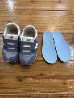 New Balance 373 キッズスニーカー グレー・ネイビー