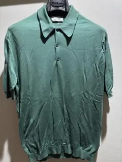 JOHN SMEDLEY ISIS M ニットポロ グリーンのサムネイル