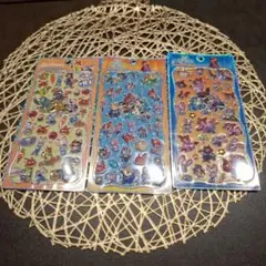 正規品　ズートピア プチドロップステッカー 3枚セット