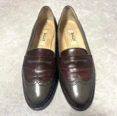 未使用✨BALLY レザーローファー モカシン レディース Dブラウン 23cm 170-402505300001_1.jpg
