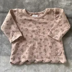 mamaraku花柄 ピンク トレーナー