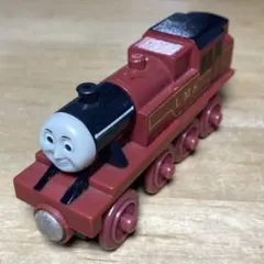 廃盤品・レア】ラーニングカーブ社 トーマス 木製レール ジェームス