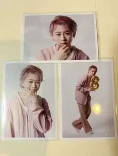 ☆超特急☆シューヤ　MEMORIAる　生写真A 3枚セット