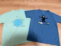 【美品】mont-bell キッズ Tシャツ 2枚セット　110のサムネイル